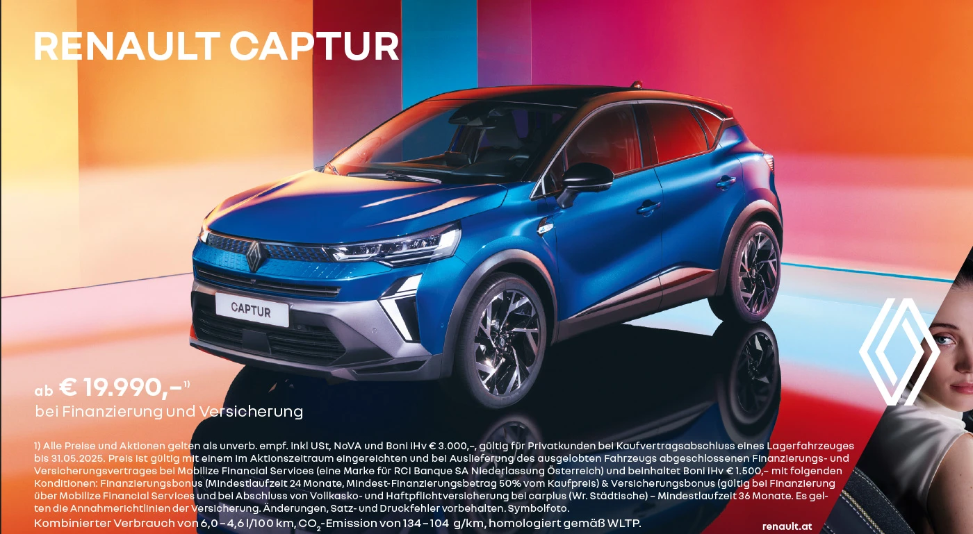 Aktuelle Angebote für Renault Captur bis 31.05.2005