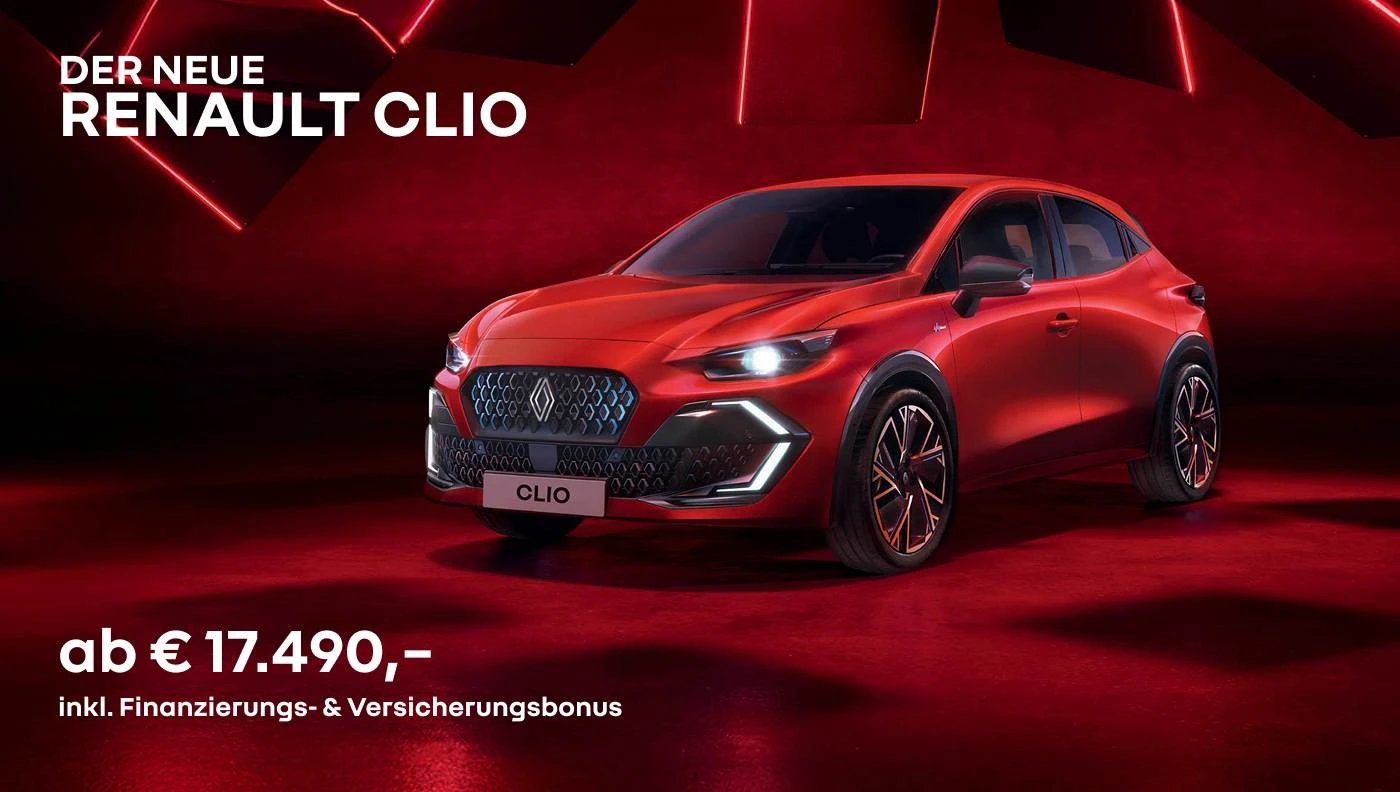 Aktuelle Angebote für den neuen Renault Clio in Tirol