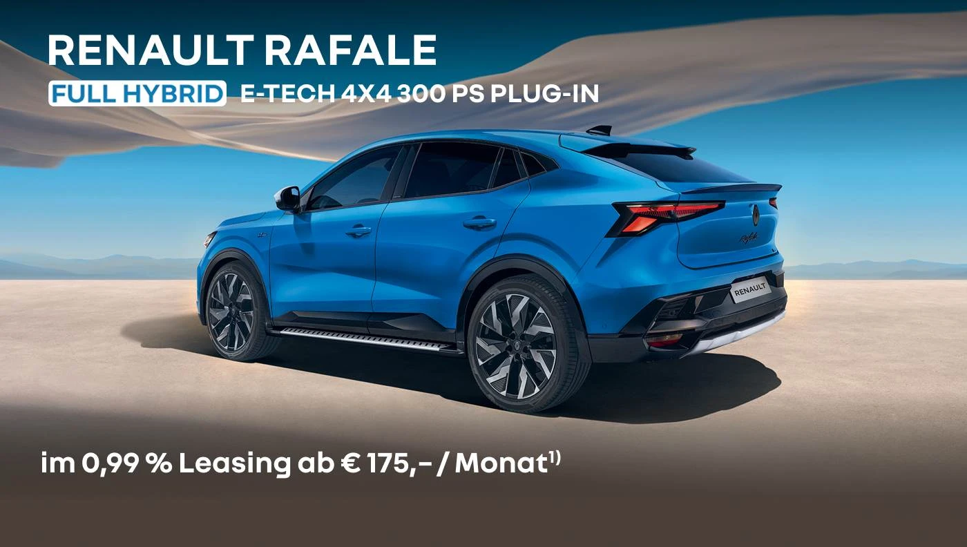 Renault Rafale Full Hybrid E-Tech Leasingangebot