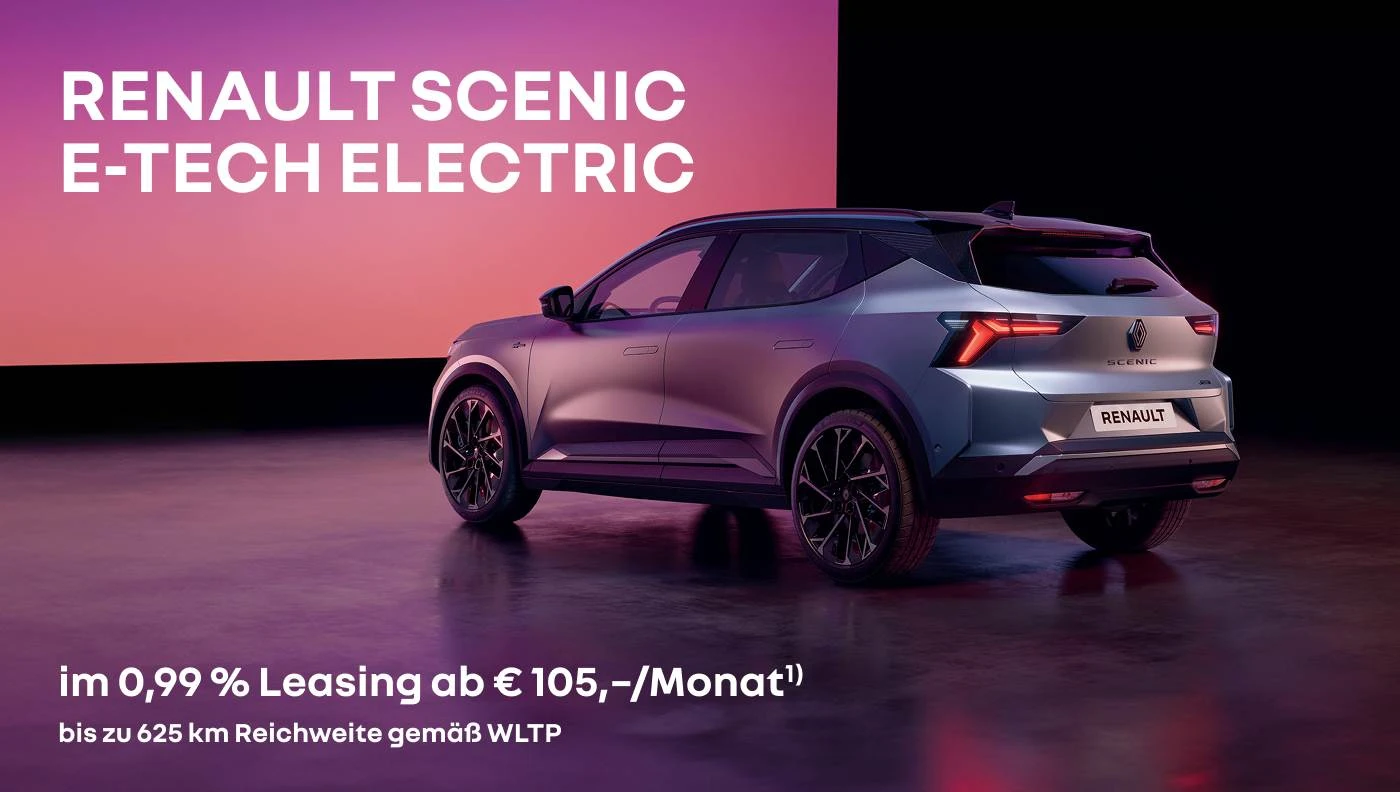 Renault Scenic E-Tech Electric Angebot bei Dosenberger