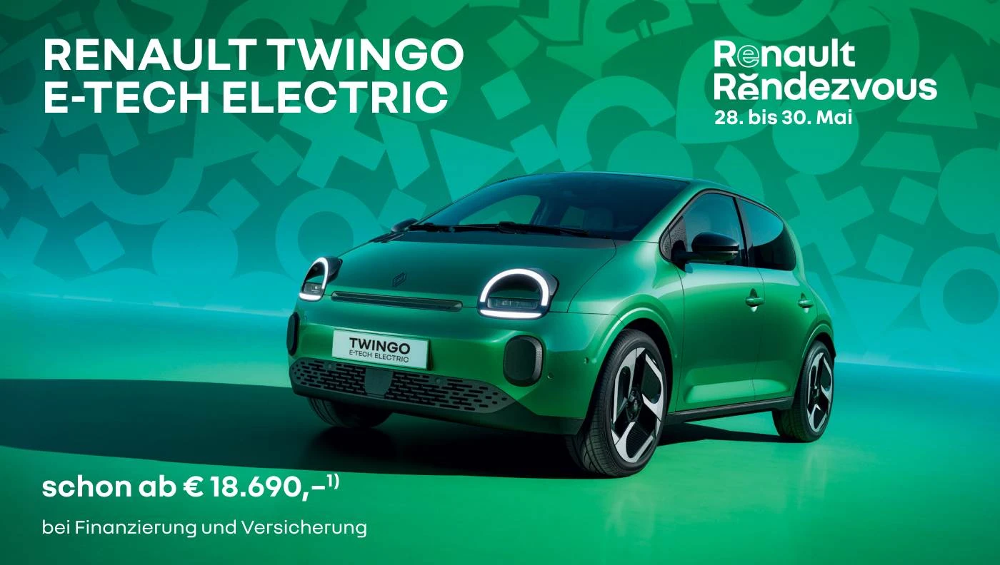 Aktuelle Renault Twingo E-Tech Angebote und Aktionen in Tirol